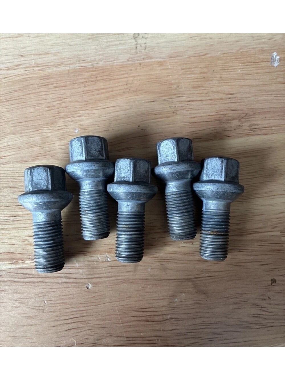 🟢5X Mercedes W212 W211 R230 W204 Wheel Lug Nut Bolts  E SL CLS M14x26x1.5